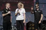 Foto zur News: Kevin Magnussen (Haas) und Romain Grosjean (Haas)