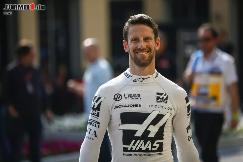 Foto zur News: Romain Grosjean (Haas)