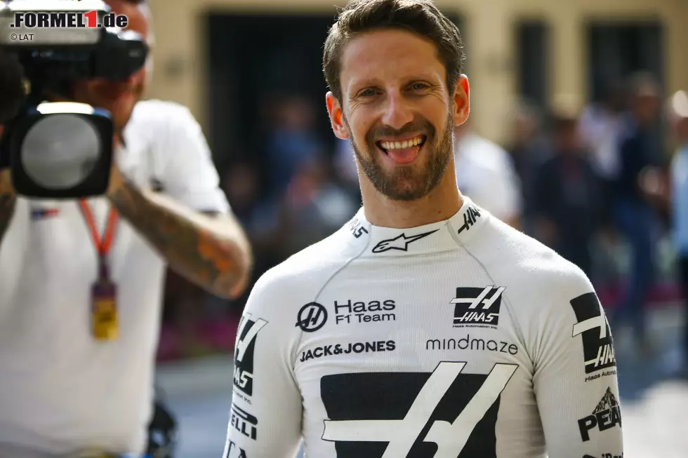 Foto zur News: Romain Grosjean (Haas)