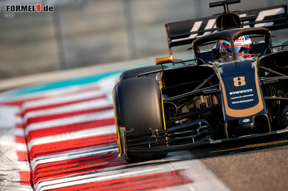 Foto zur News: Romain Grosjean (Haas)