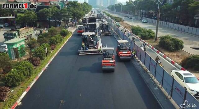 Foto zur News: Impressionen von den Bauarbeiten an der neuen Formel-1-Rennstrecke in Hanoi in Vietnam