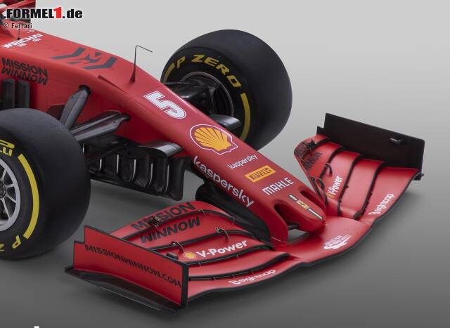 Foto zur News: Ferrari hält den Frontflügel von 2019 für das richtige Konzept. Weitere Fotos vom SF1000 jetzt durchklicken!