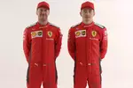 Foto zur News: Sebastian Vettel (Ferrari), Charles Leclerc (Ferrari)