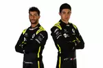 Foto zur News: Daniel Ricciardo (Renault) und Esteban Ocon (Renault)