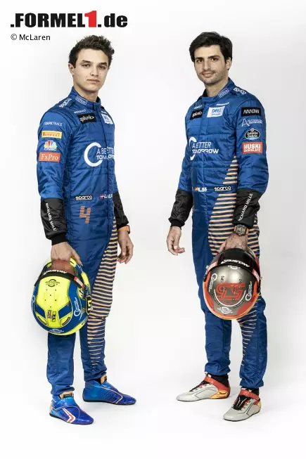 Foto zur News: Lando Norris (McLaren) und Carlos Sainz (McLaren)