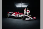 Foto zur News: Antonio Giovinazzi und Kimi Räikkönen (Alfa Romeo)