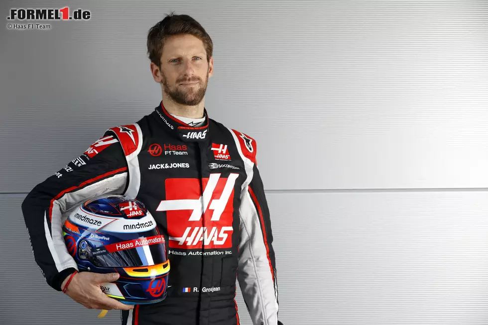 Foto zur News: Romain Grosjean (Haas)