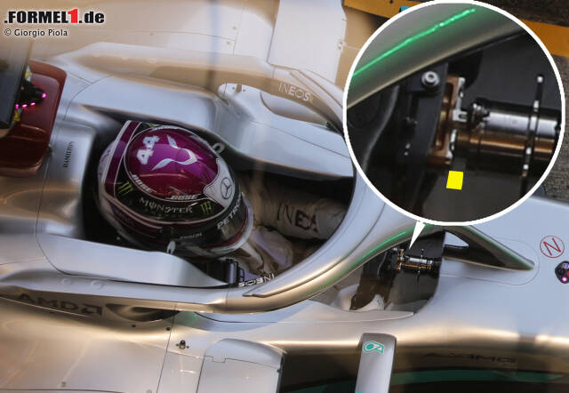 Foto zur News: Das DAS-System wird nach 2020 wieder aus der Formel 1 verschwinden. Jetzt durch die Fotos vom neuen W11 klicken!