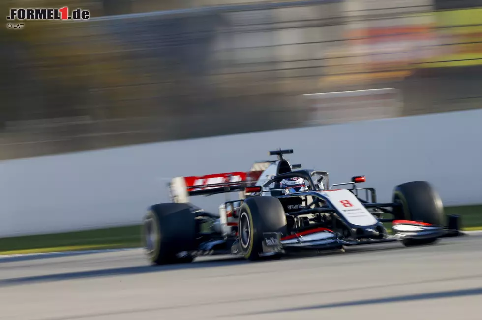 Foto zur News: Romain Grosjean (Haas)