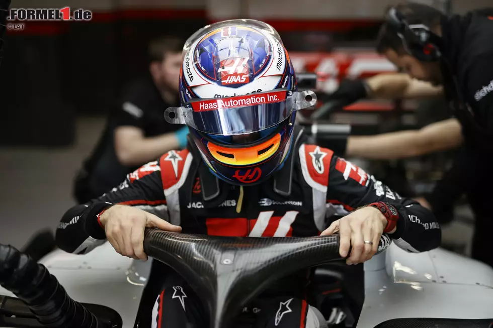 Foto zur News: Romain Grosjean (Haas)