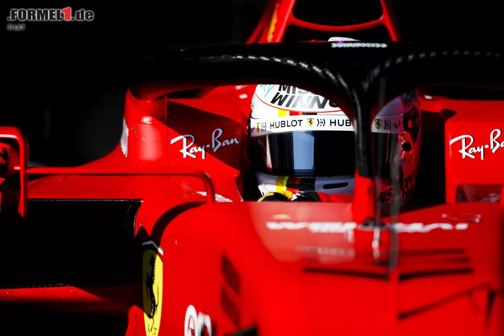 Foto zur News: Sebastian Vettel (Ferrari)