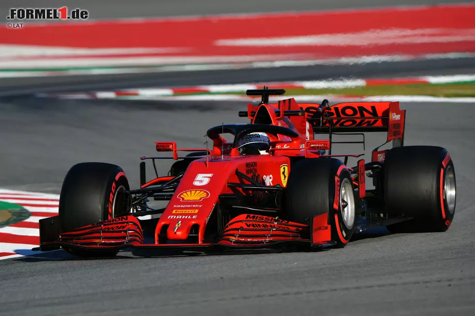 Foto zur News: Sebastian Vettel (Ferrari)