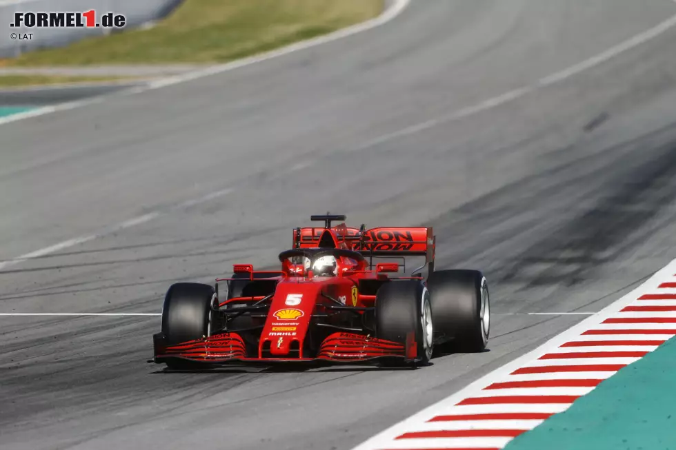 Foto zur News: Sebastian Vettel (Ferrari)