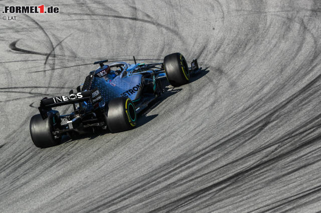 Foto zur News: Bei Mercedes lief nicht alles so perfekt, wie es den Anschein hatte. Klick dich durch die interessantesten Technikneuerungen der Formel-1-Testfahrten.