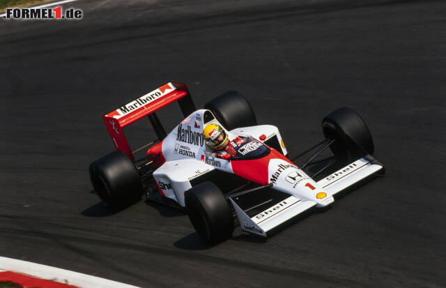 Foto zur News: Die rot-weiße Marlboro-Lackierung prägt den McLaren von den 1970ern bis in die 1990er-Jahre.
