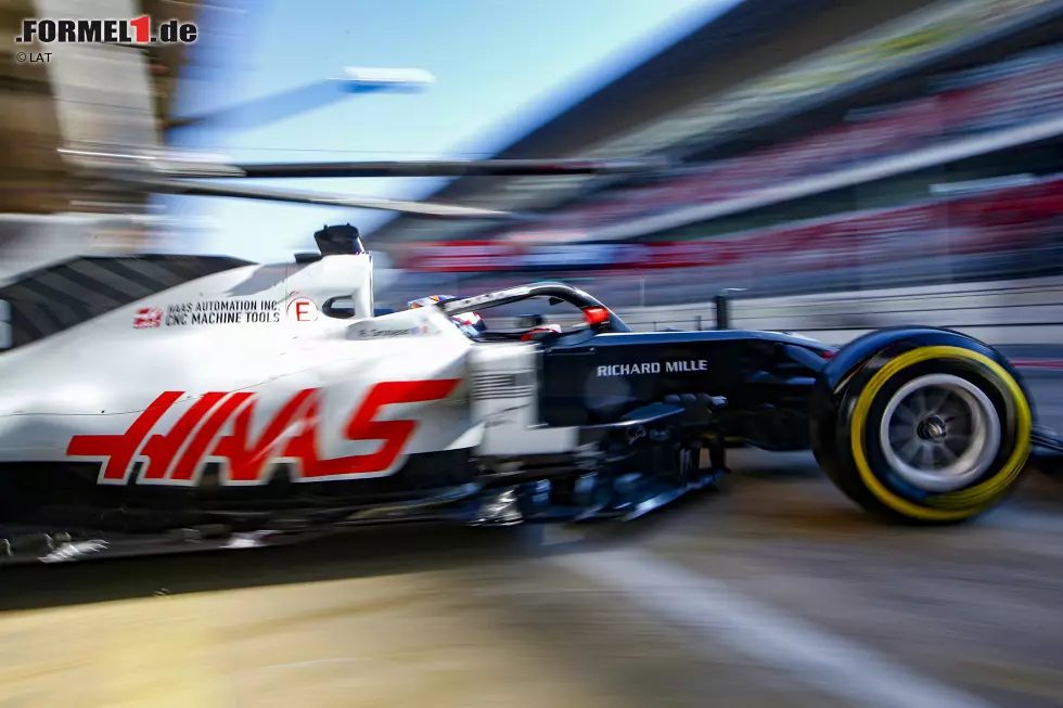 Foto zur News: Romain Grosjean (Haas)