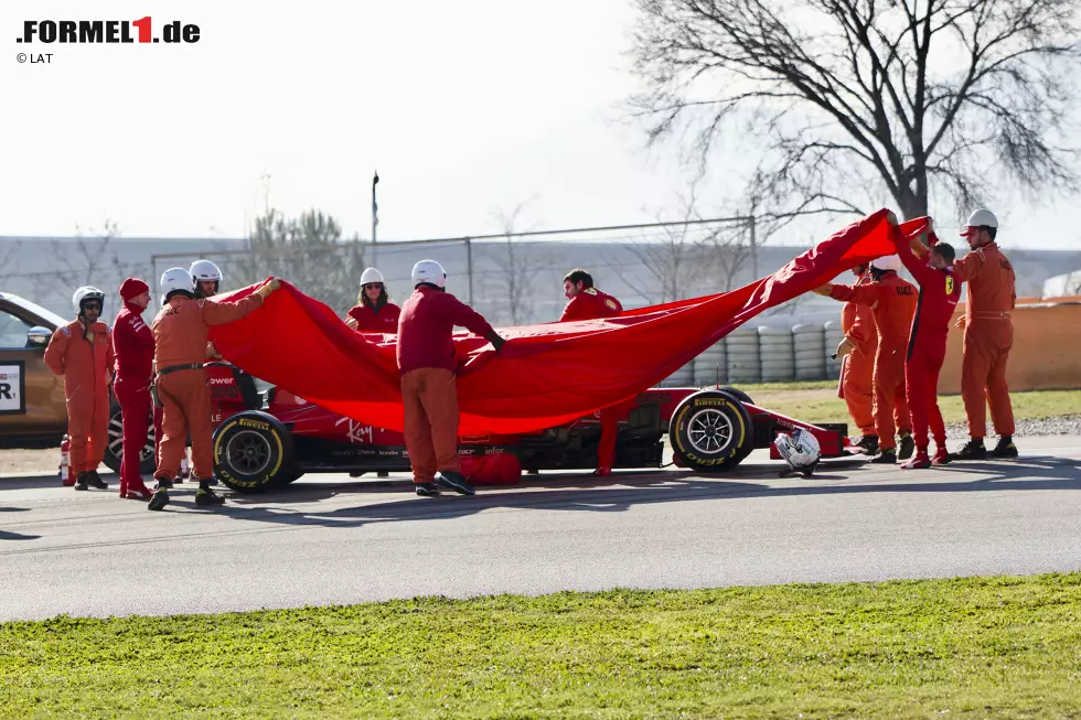 Foto zur News: Sebastian Vettel (Ferrari)