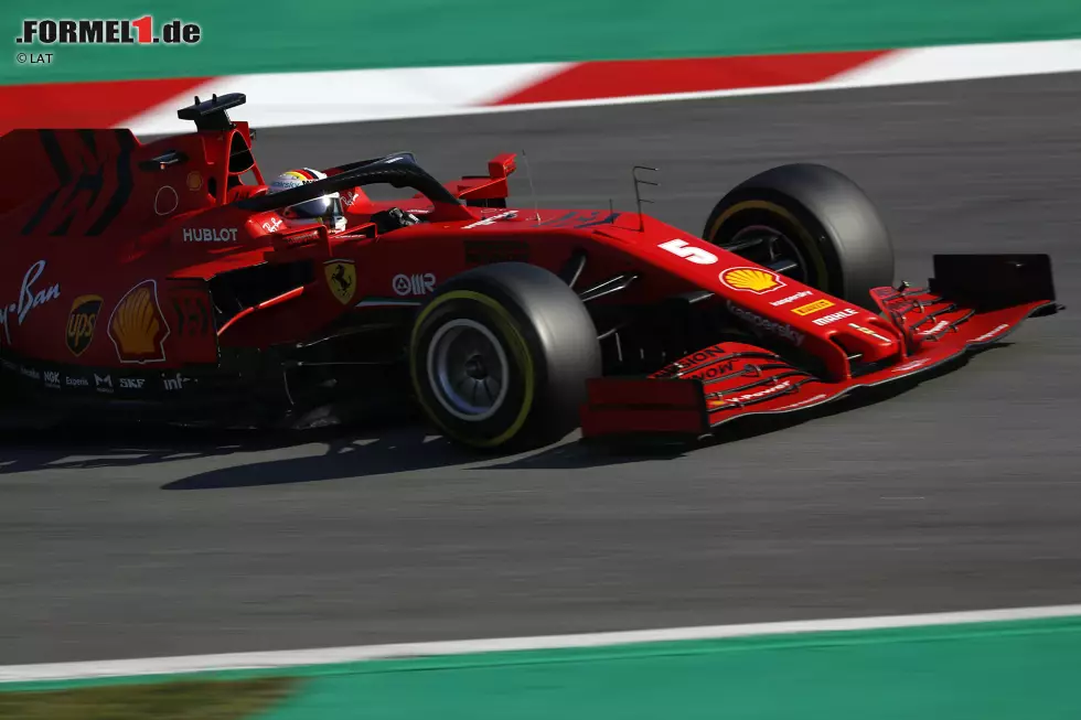 Foto zur News: Sebastian Vettel (Ferrari)