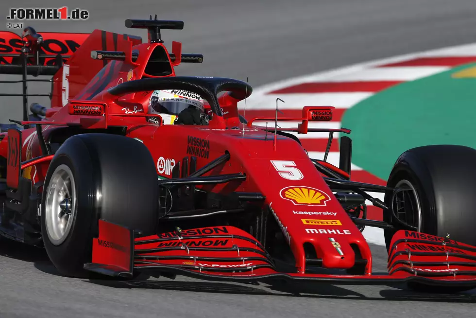 Foto zur News: Sebastian Vettel (Ferrari)