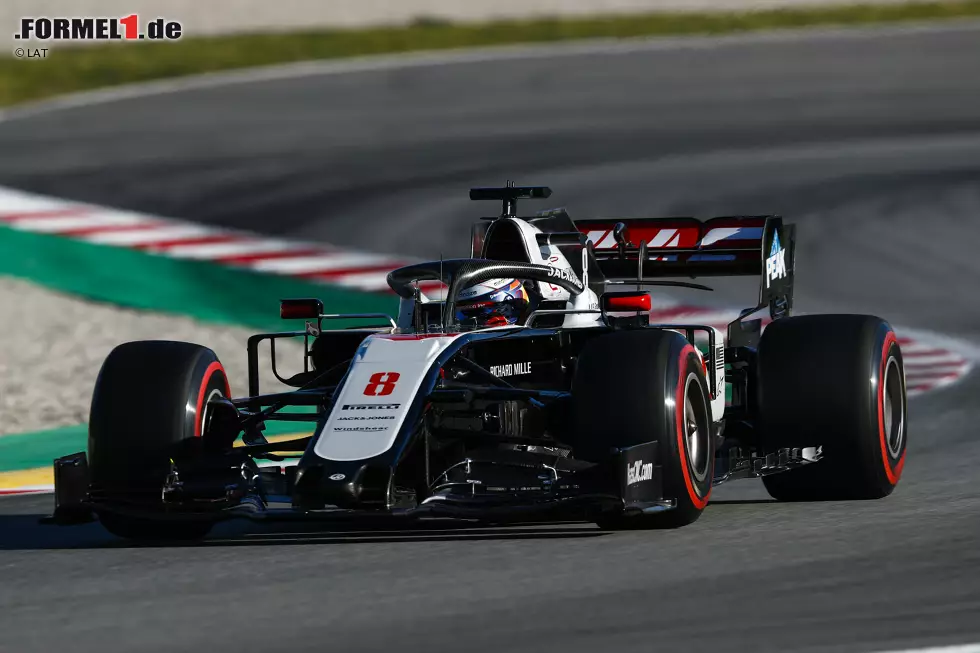 Foto zur News: Romain Grosjean (Haas)