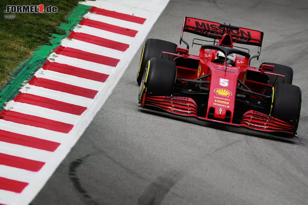 Foto zur News: Sebastian Vettel (Ferrari)