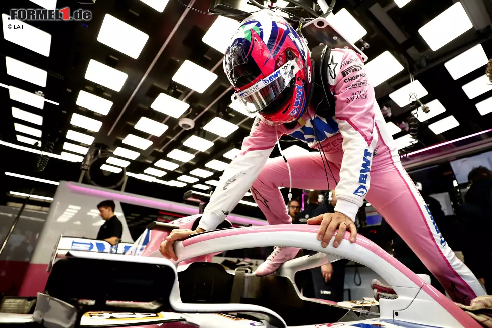 Foto zur News: Sergio Perez (Racing Point)