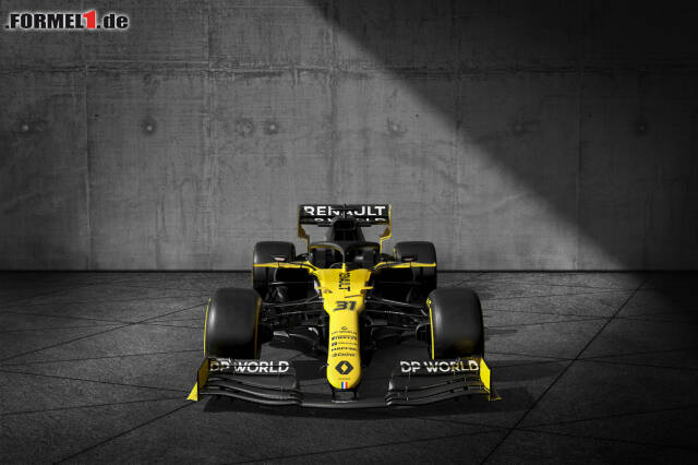 Foto zur News: Renault hat als letztes Team seine Lackierung gezeigt. Klick dich durch die Bilder.