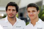 Foto zur News: Carlos Sainz (McLaren) und Lando Norris (McLaren)