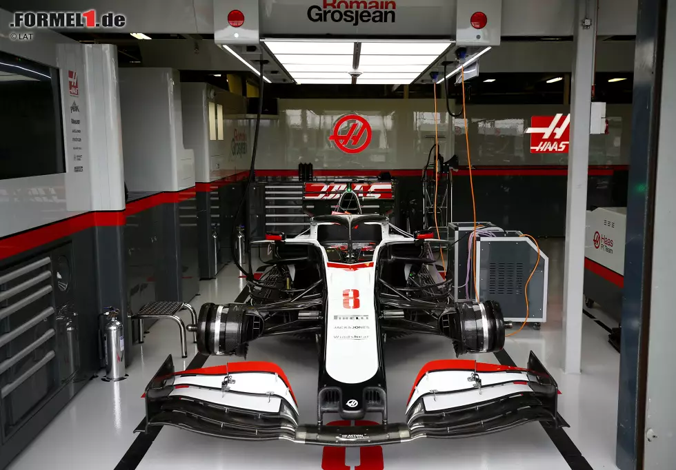 Foto zur News: Romain Grosjean (Haas)