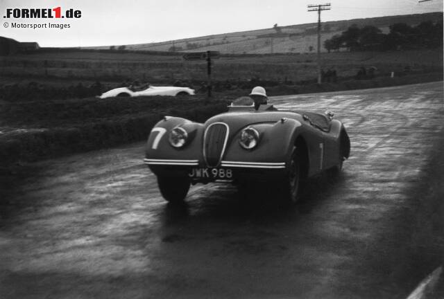 Foto zur News: Platz 10: Dundrod TT 1950, Jaguar XK120, Sieger