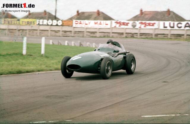 Foto zur News: Platz 7: Grand Prix von Großbritannien 1957, Vanwall VW4, Sieger