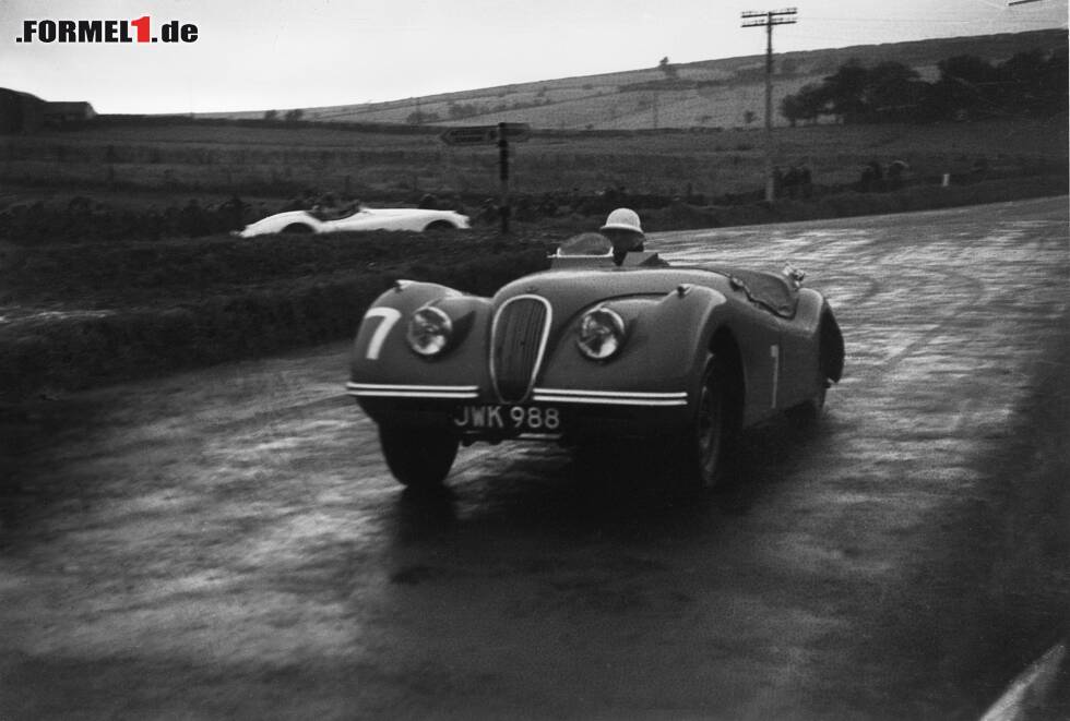 Foto zur News: Platz 10: Dundrod TT 1950, Jaguar XK120, Sieger