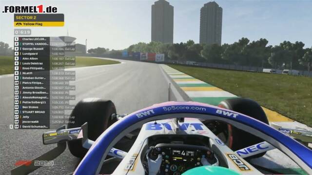 Foto zur News: Formel-1-Liveticker: Episches Duell beim virtuellen GP von Brasilien!