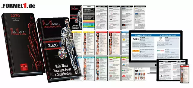 Jetzt erhältlich: Who Works In Motorsports 2020 und Who Works In Formula One 2020 Foto zur News: Jetzt erhältlich: Who Works In Motorsports 2020 und Who Works In Formula One 2020