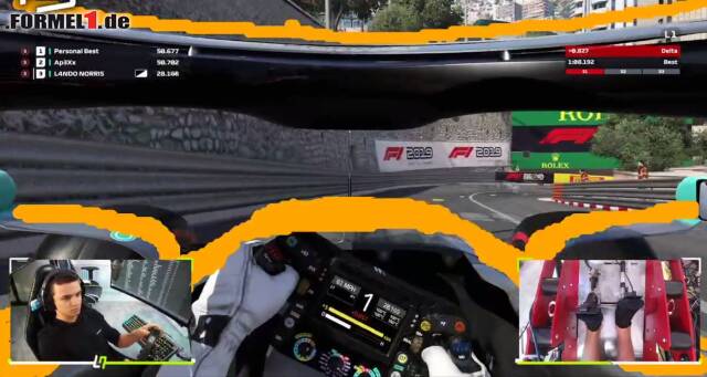 Foto zur News: Formel-1-Liveticker: Der #NotTheGP in Monaco wird zum #crashfest