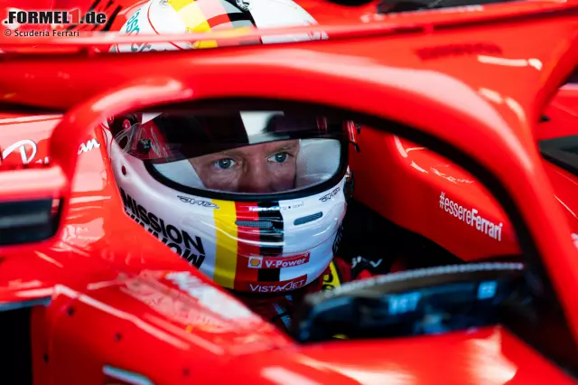 Foto zur News: Sebastian Vettel (Ferrari)