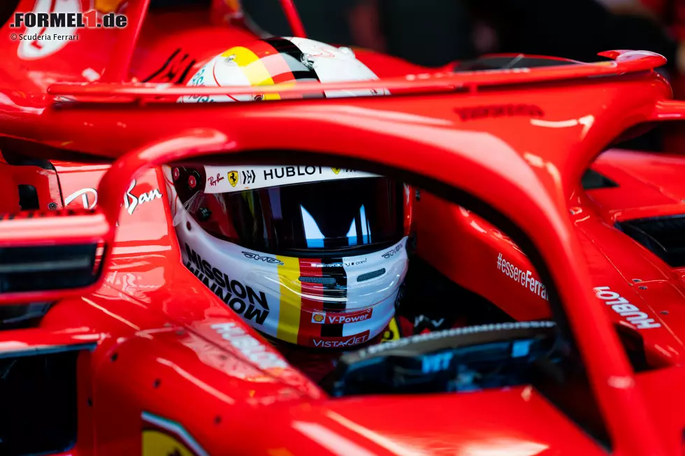 Foto zur News: Sebastian Vettel (Ferrari)