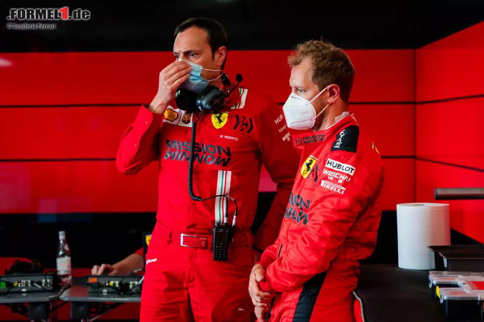 Foto zur News: Sebastian Vettel (Ferrari)