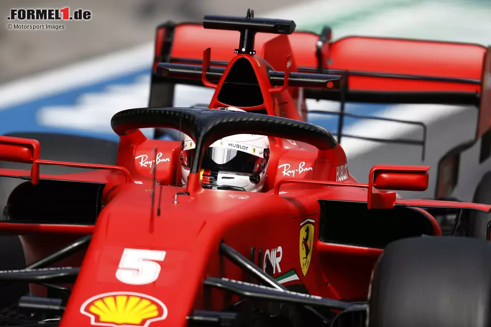 Foto zur News: Sebastian Vettel (Ferrari)