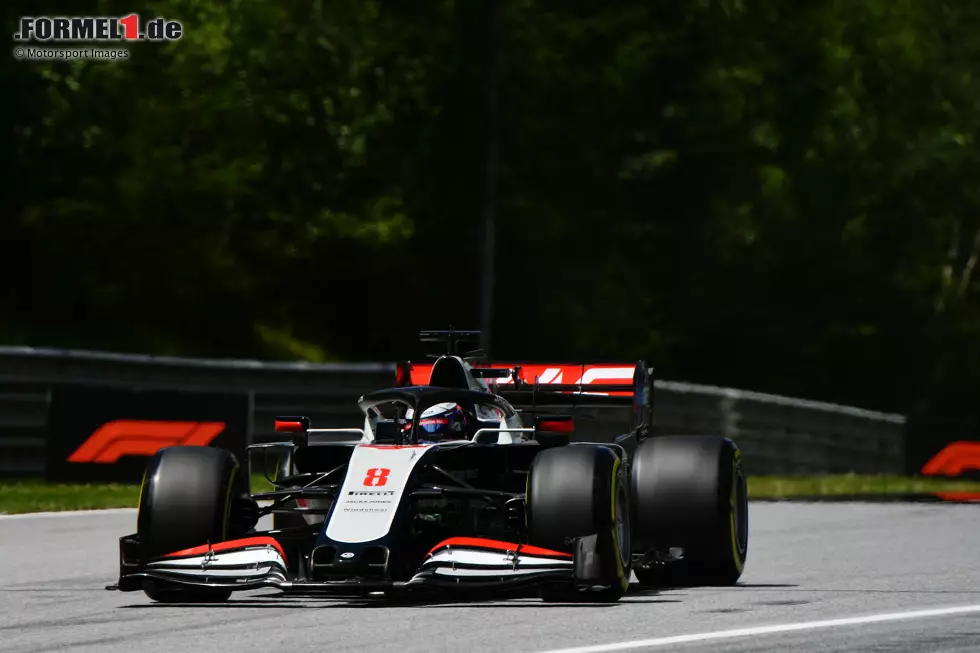 Foto zur News: Romain Grosjean (Haas)