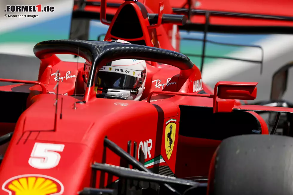 Foto zur News: Sebastian Vettel (Ferrari)