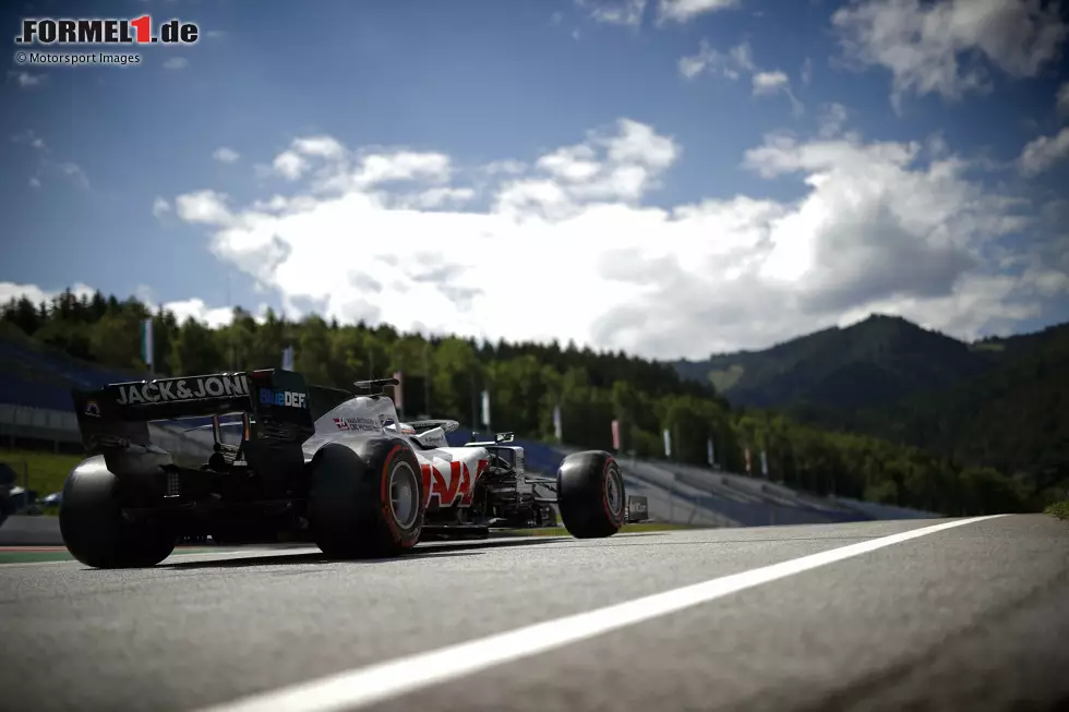 Foto zur News: Romain Grosjean (Haas)