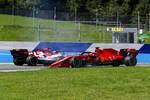 Foto zur News: Sebastian Vettel (Ferrari), Carlos Sainz (McLaren) und Antonio Giovinazzi (Alfa Romeo)