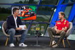 Foto zur News: Andreas Gröbl (ServusTV) und Sebastian Vettel (Ferrari)