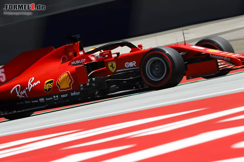 Foto zur News: Sebastian Vettel (Ferrari)