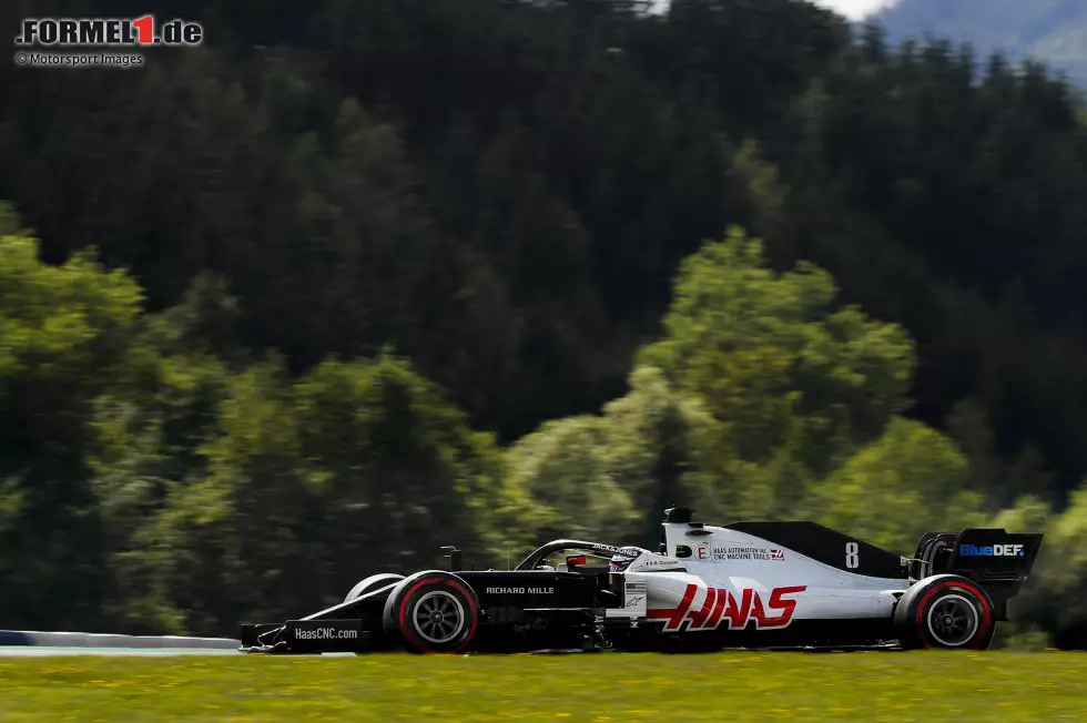 Foto zur News: Romain Grosjean (Haas)