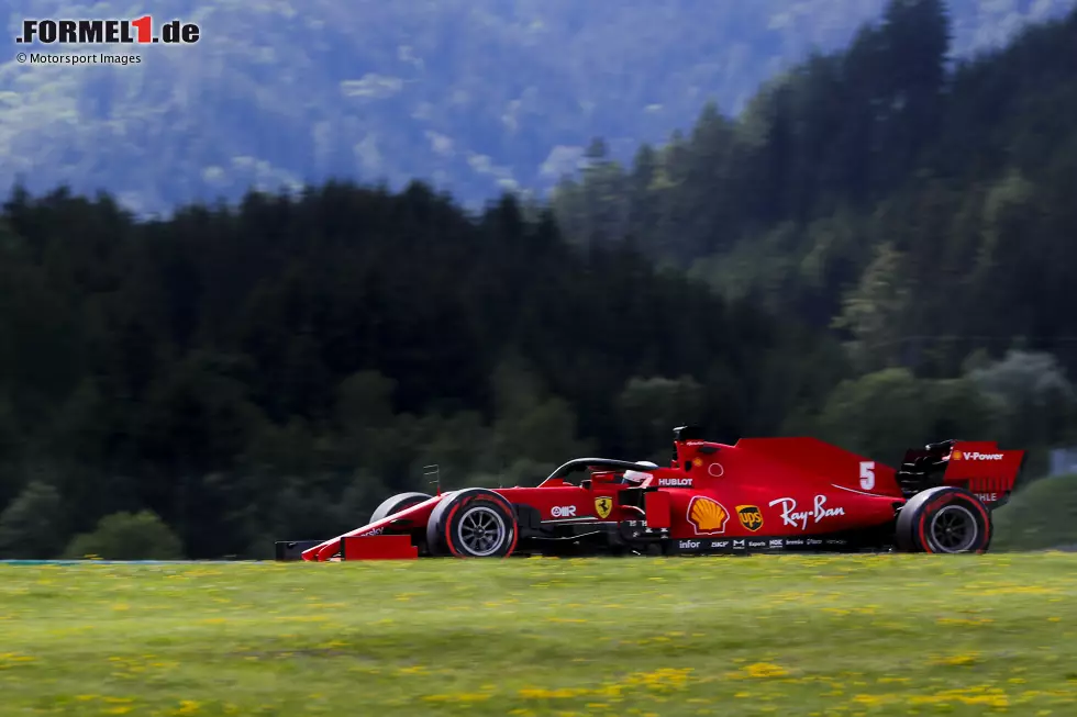 Foto zur News: Sebastian Vettel (Ferrari)