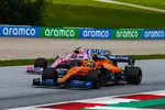 Foto zur News: Lando Norris (McLaren) und Lance Stroll (Racing Point)