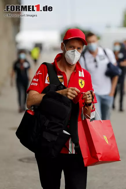 Foto zur News: Sebastian Vettel (Ferrari)