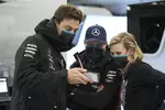 Foto zur News: Toto Wolff und Valtteri Bottas (Mercedes)